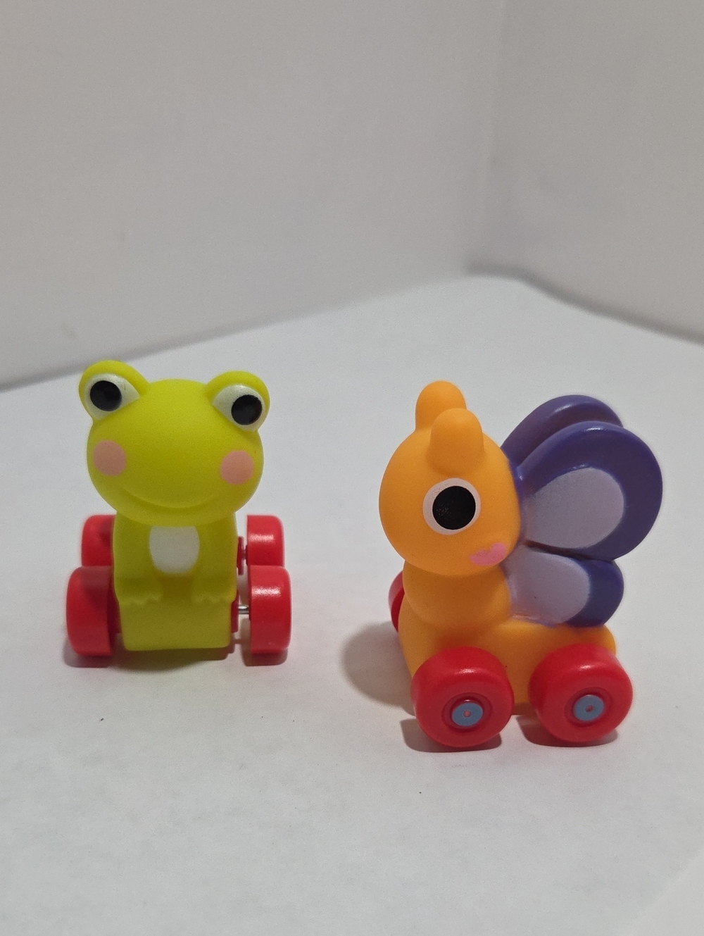 Cute Frog and Butterfly Pull-Along Toy Set Big Time Tots